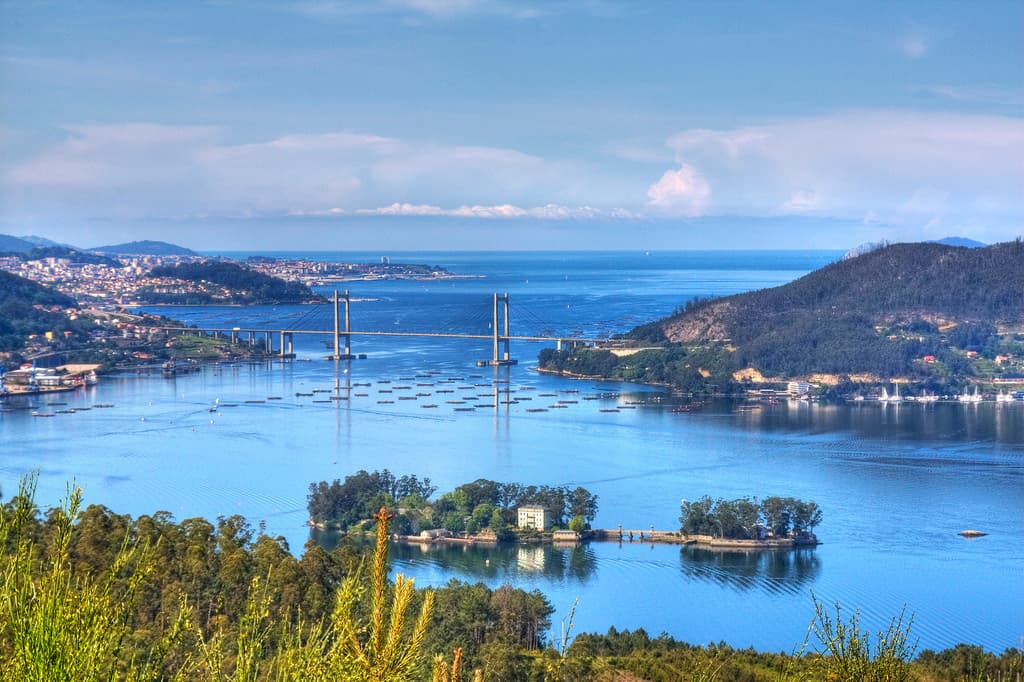 Ría de Vigo · puente de Rande